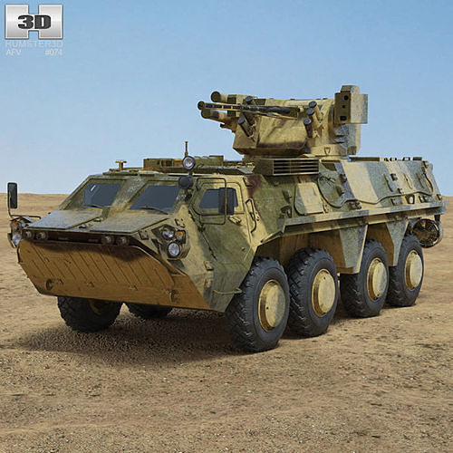 BTR-4 3D model