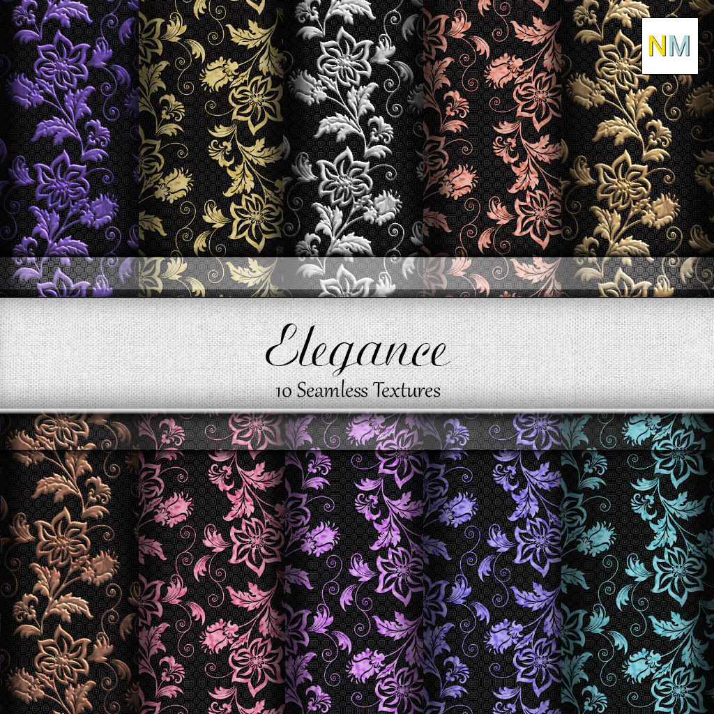 Elegance Seamless Textures Set Texture