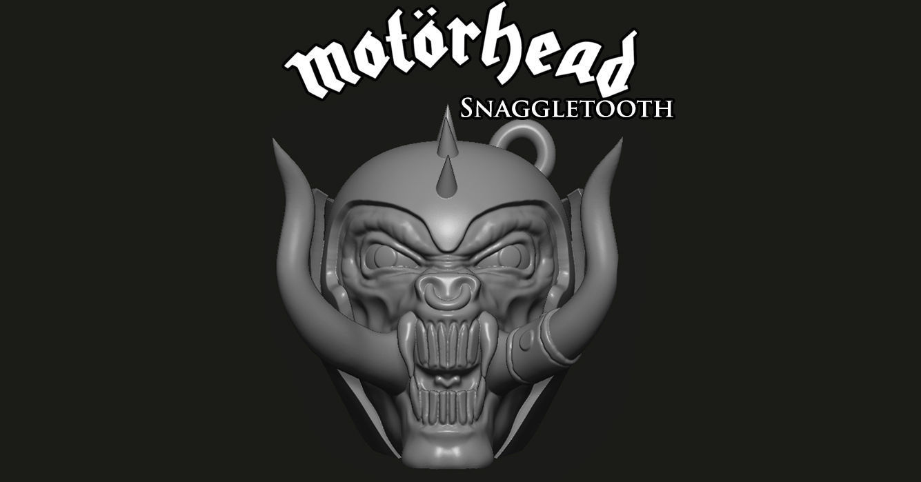 Motorhead Snaggletooth 3D model 3D printable | CGTrader