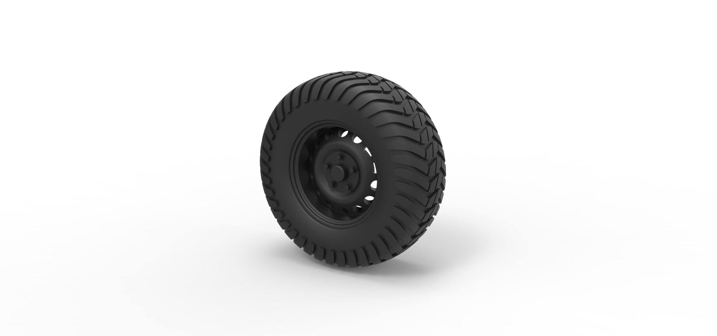Diecast Offroad wheel 8