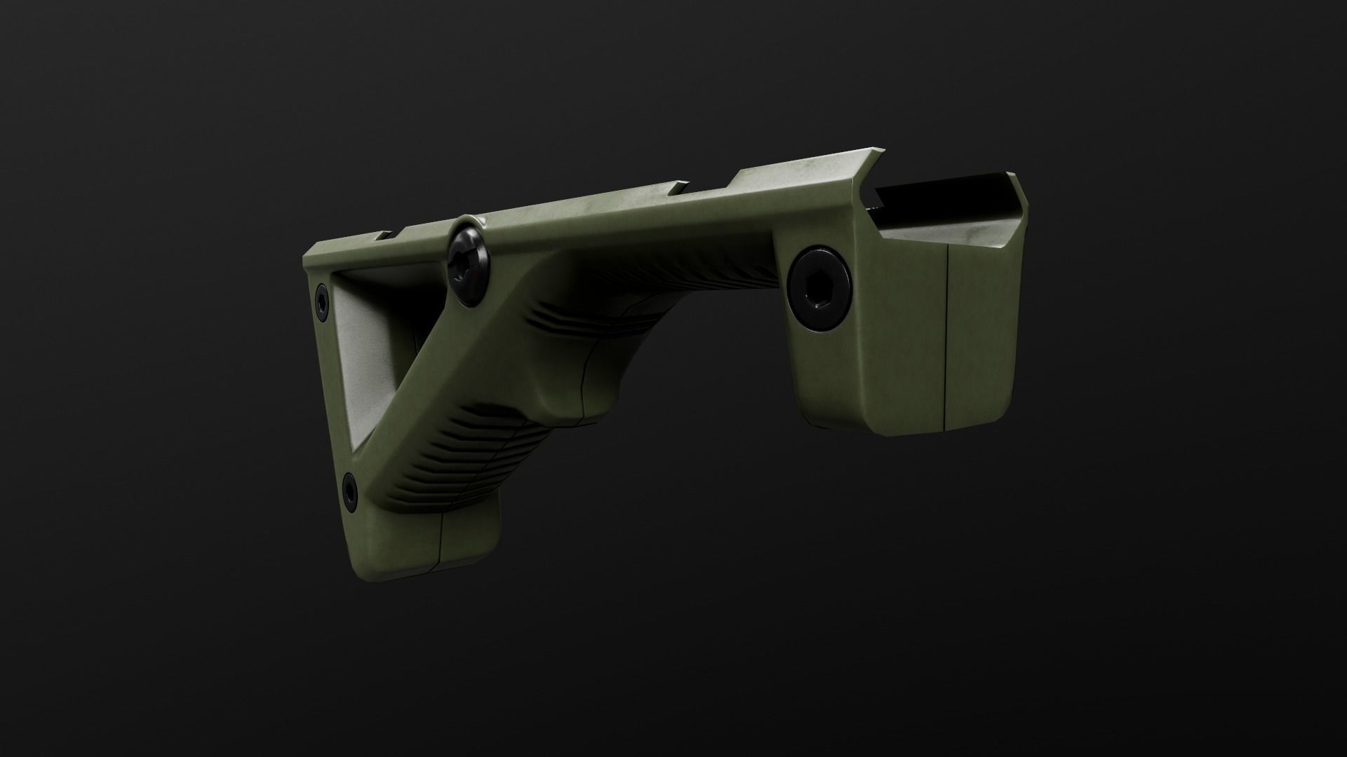 3D model Magpul AFG-2 Angled Fore Grip VR / AR / low-poly | CGTrader