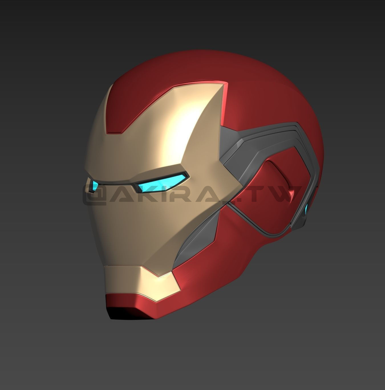 Avengers endgame IRON MAN Mark 85 MK85 Helmet 3D model 3D printable ...