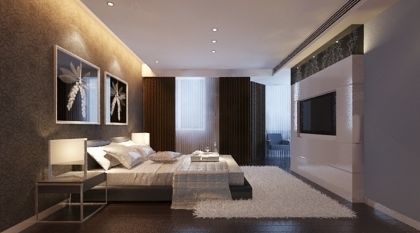 Bedroom Area 3D model - 11 3D model
