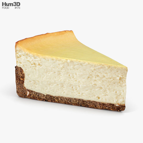 3D Cheesecake | CGTrader