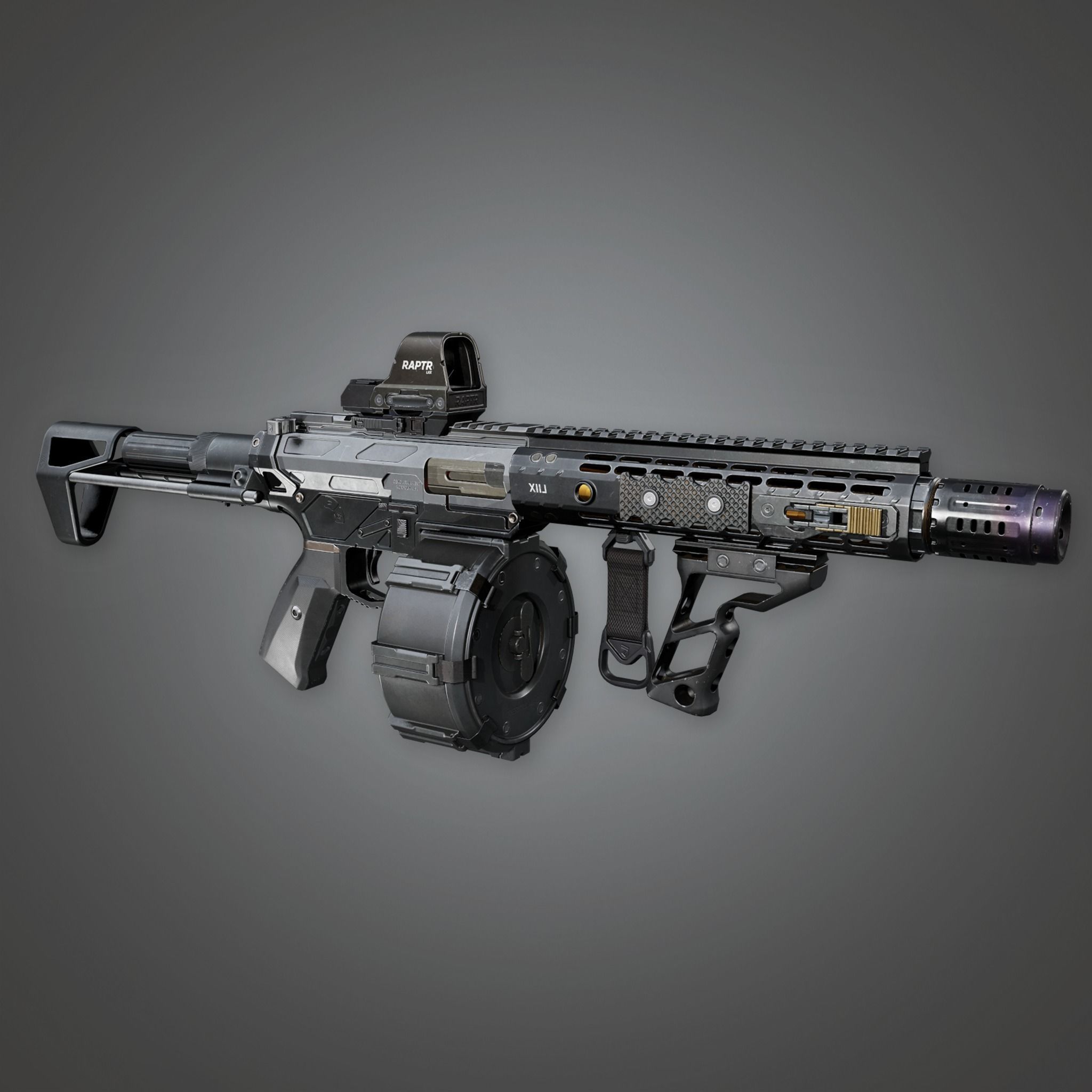 MSG - FPS Modern Shotguns - Raptr - PBR Game Ready