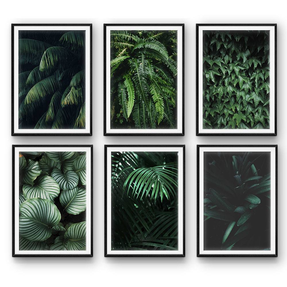 Tropical leaves 3D model