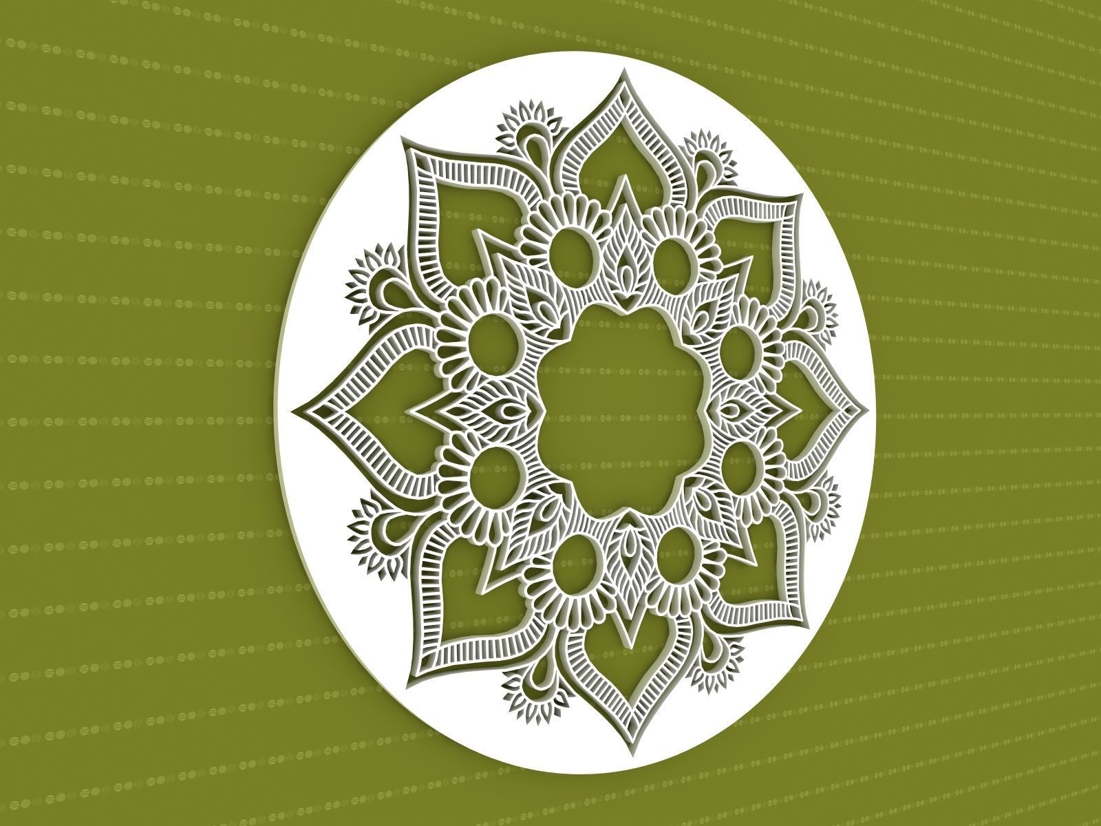Mandala 3D model