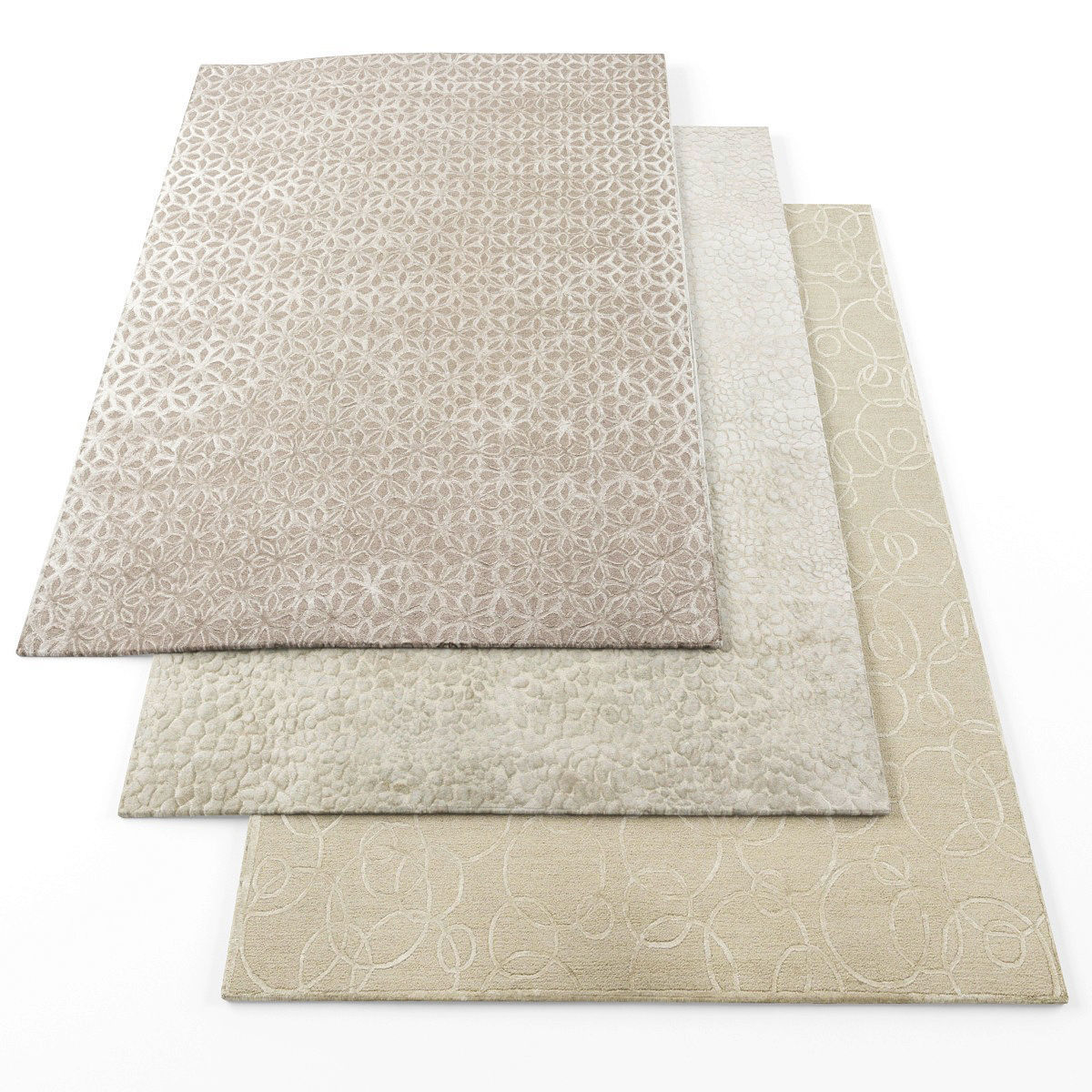 Rugs-400 Low-poly  3D model
