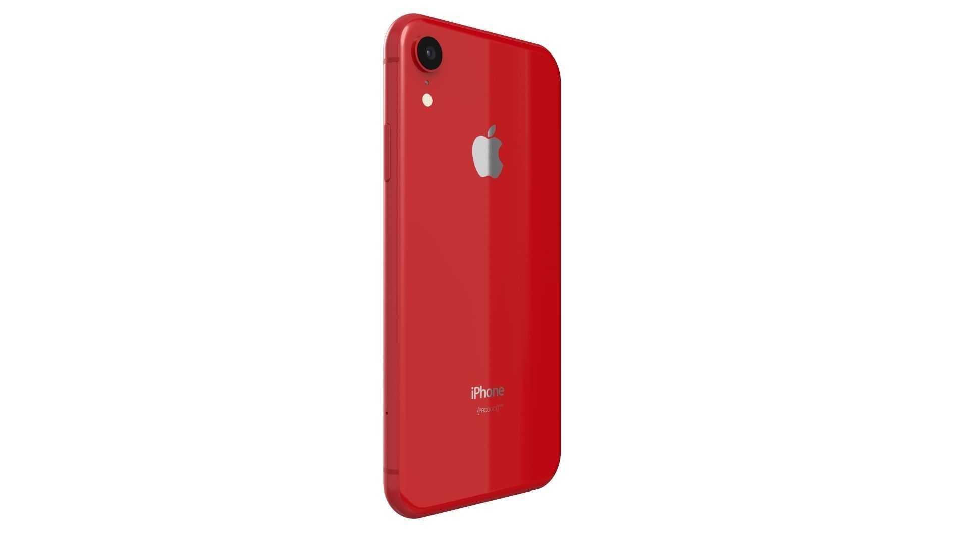 Apple iPhone XR Red 3D model CGTrader