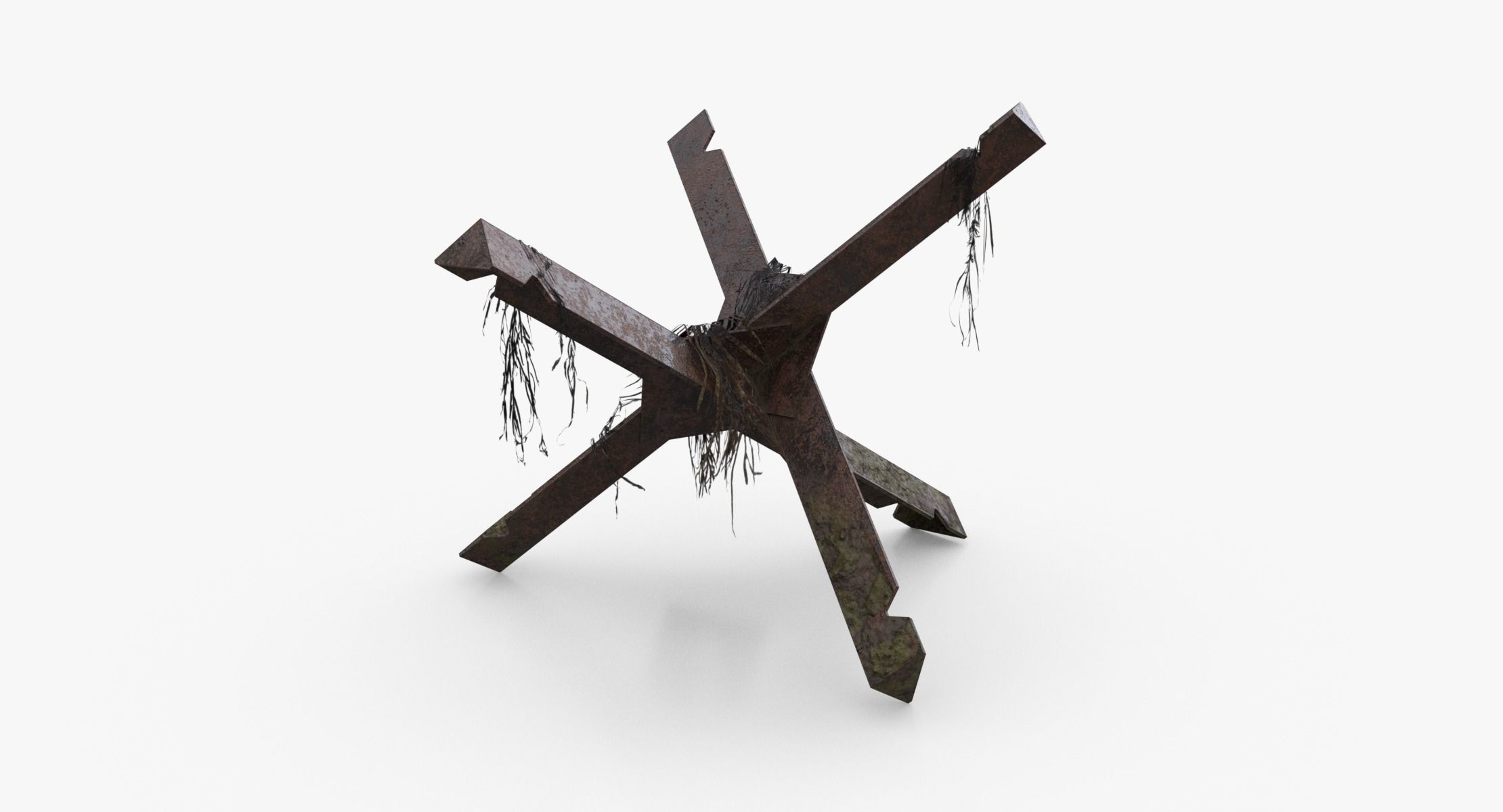 Czech hedgehog Obstacle WWII