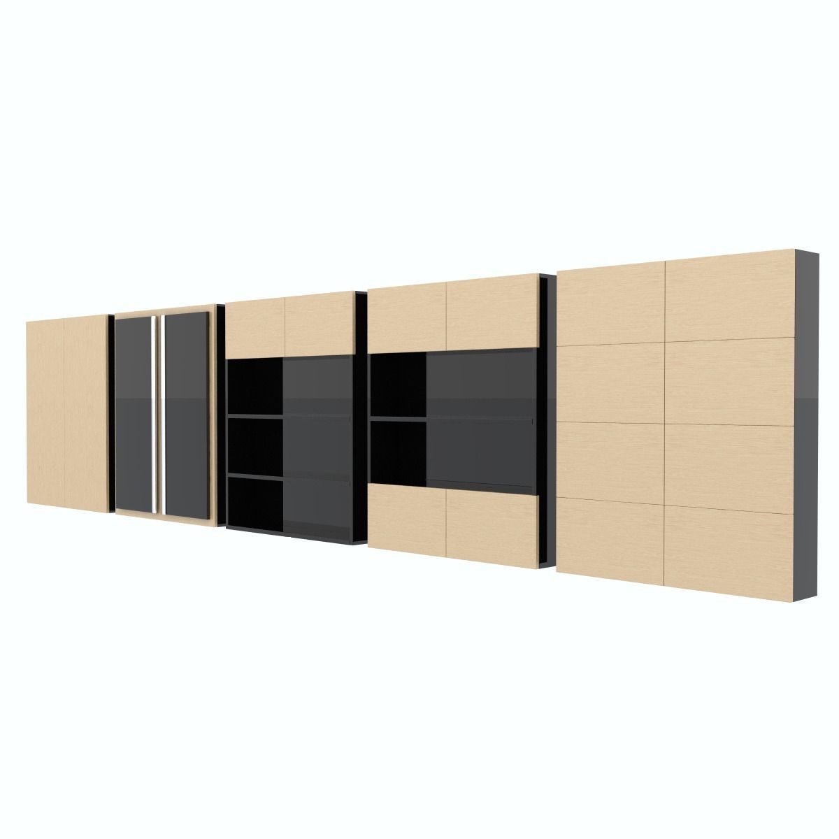 Bath Shelfs 03 3D model