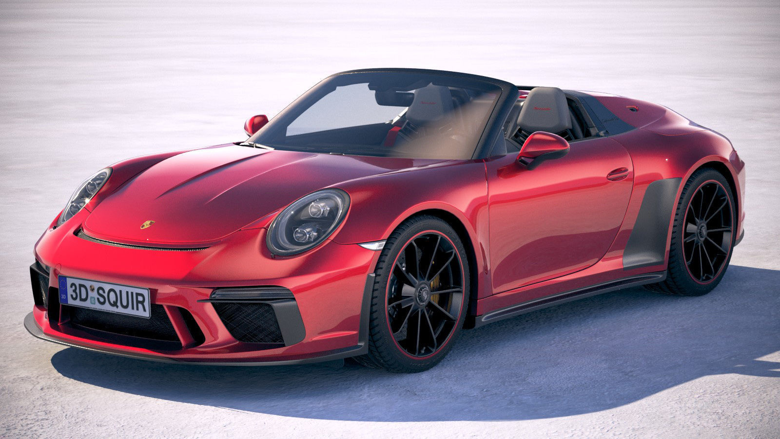 Porsche 911 Speedster 2019 3D model