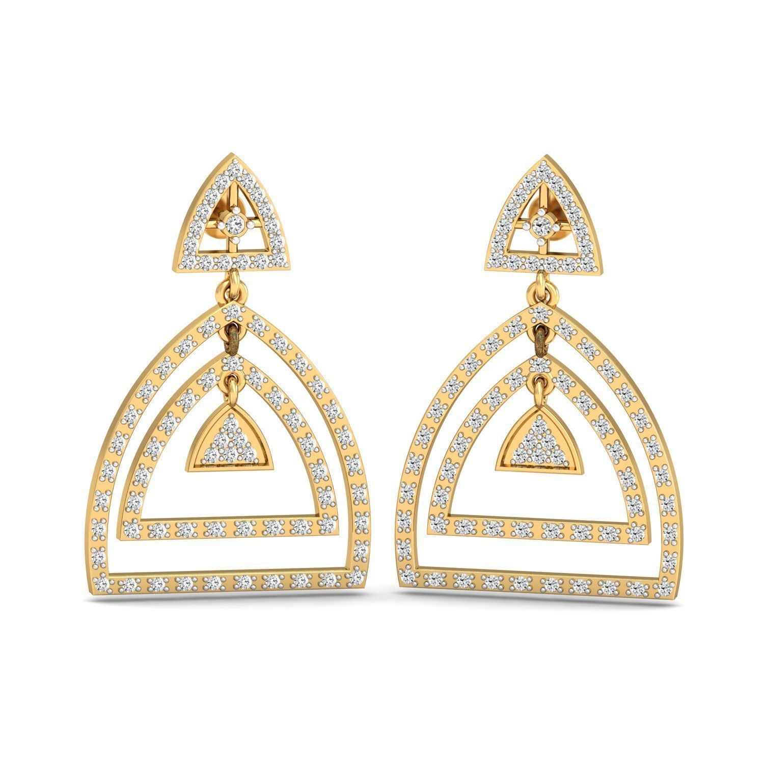 Long Earrings For Ladies 3D print model