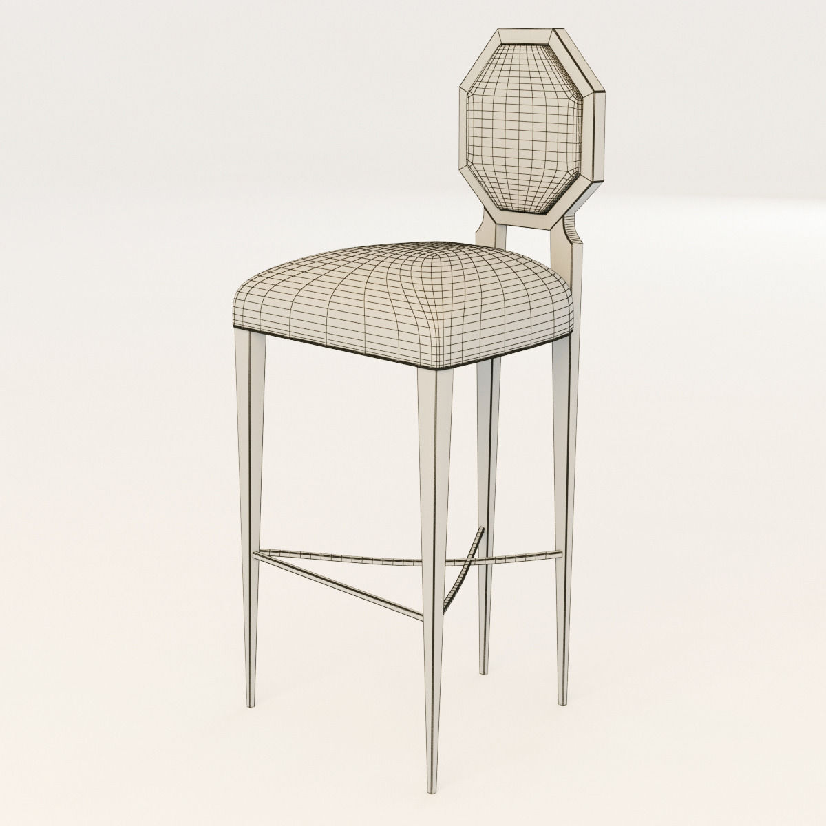 Christopher Guy bar stool 600021 3D model CGTrader