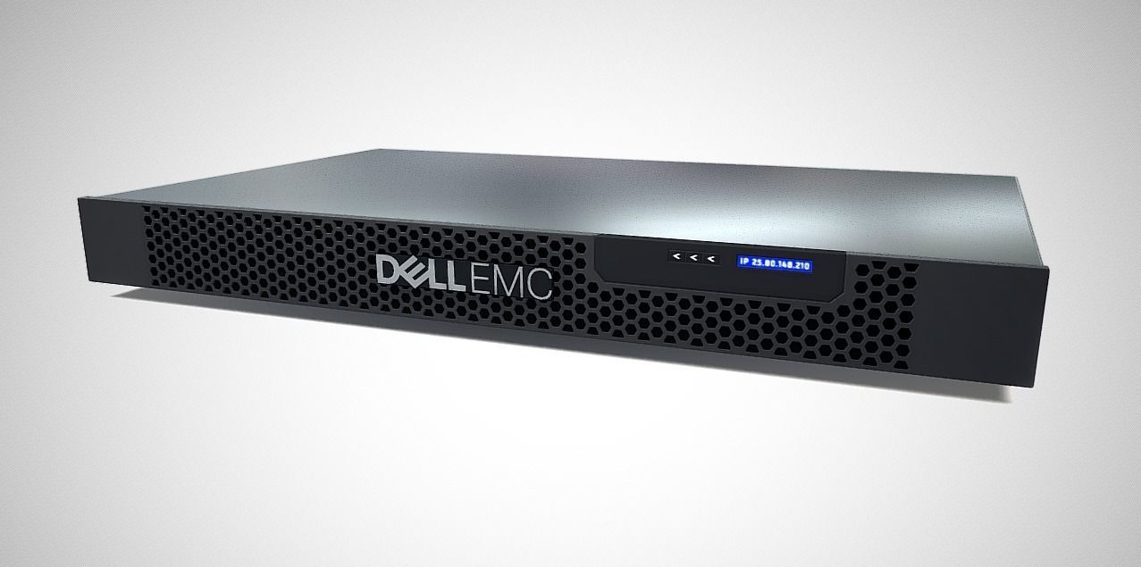 Dell EMC PowerEdge XR2 Rugged Server 3D model CGTrader
