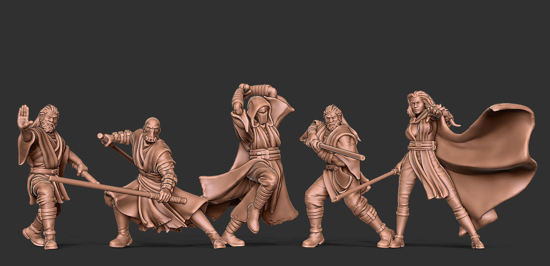 Power Bundle - 5 miniatures 35mm scale