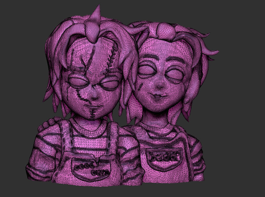 Childs Play Chuckys 3D model 3D printable | CGTrader