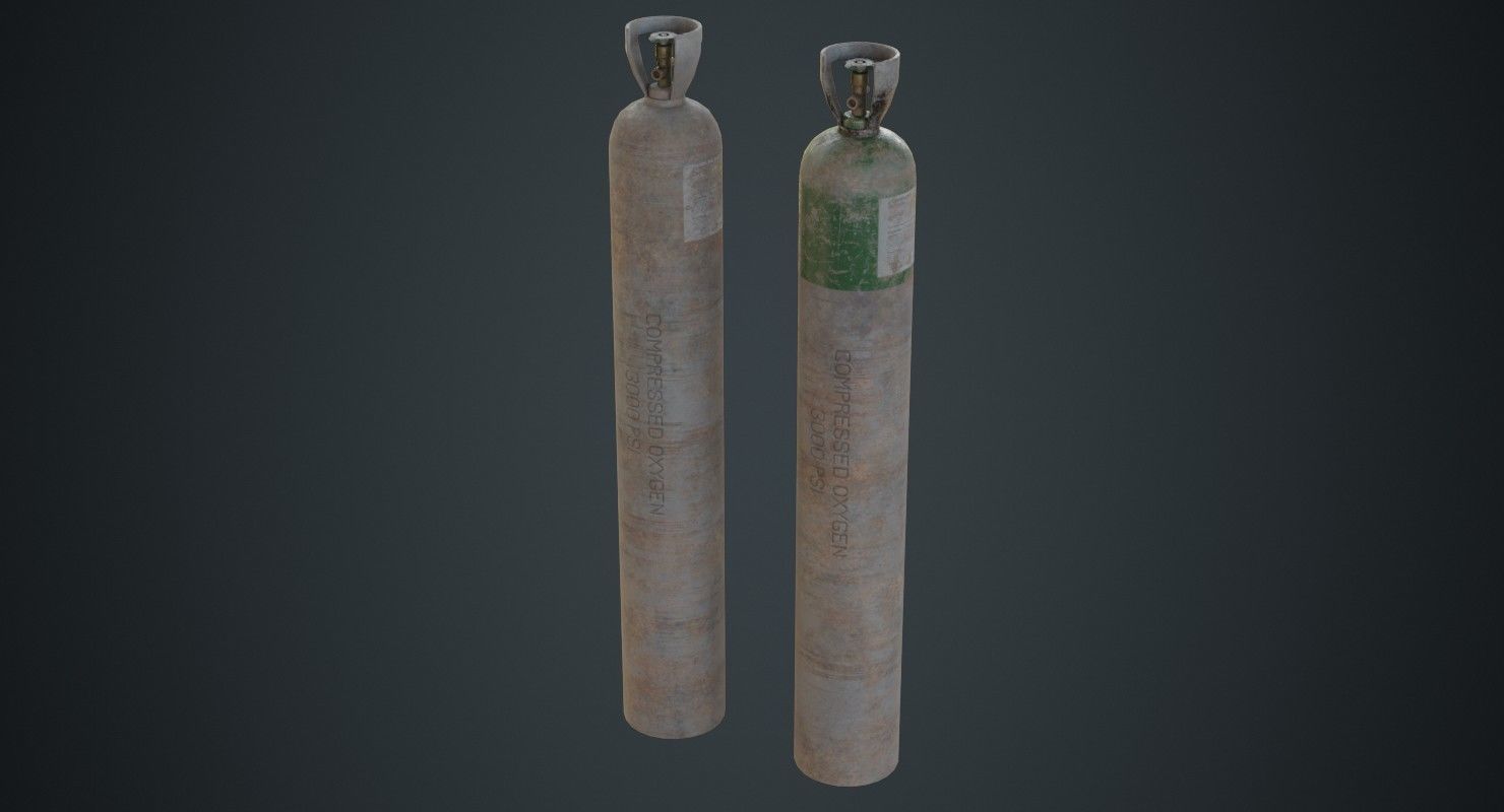 Gas Cylinder 2D