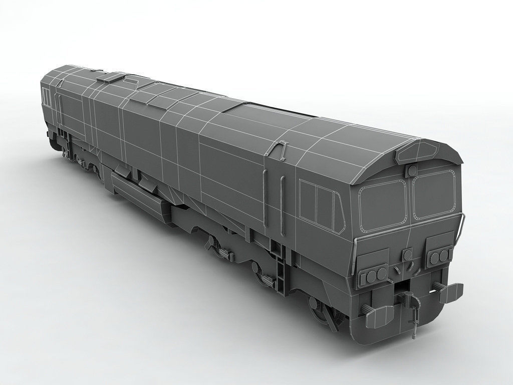 3D model Class 66 Freightliner VR / AR / lowpoly CGTrader