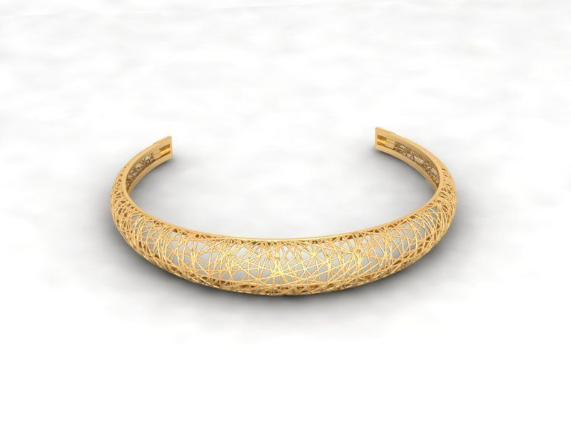 Llightweight golden bracelet