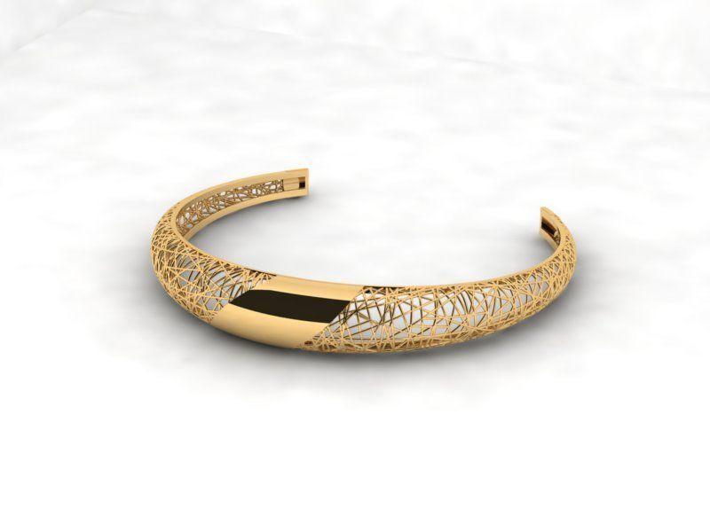 Llightweight golden bracelet V2