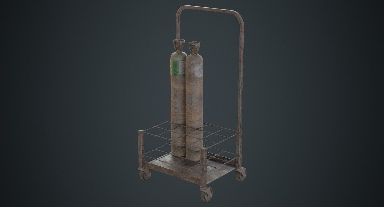 Gas Cylinder 3D