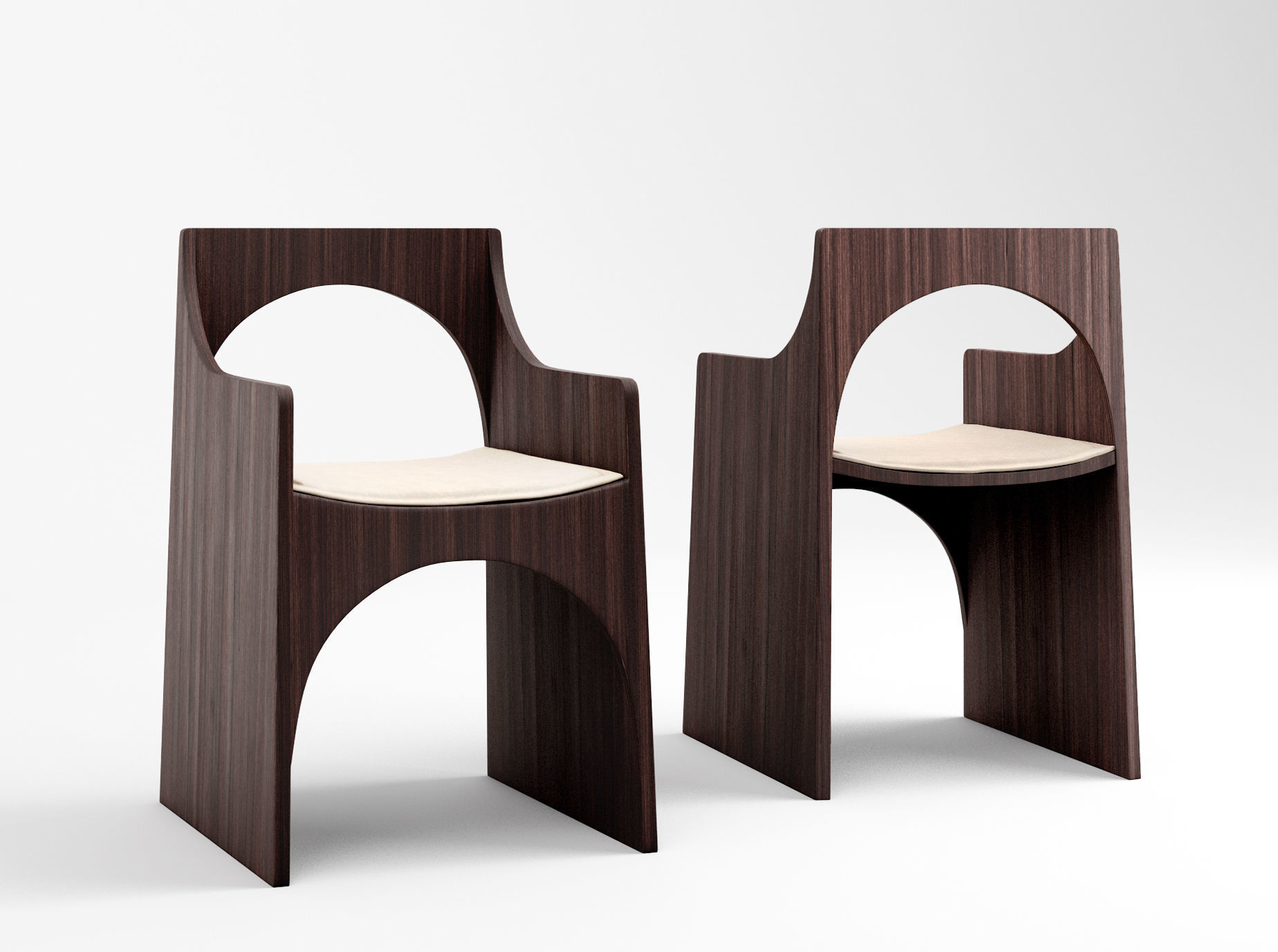 Christophe Delcourt Cle chair and Sol table