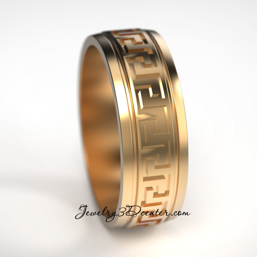 Wedding ring obr 257 3D print model