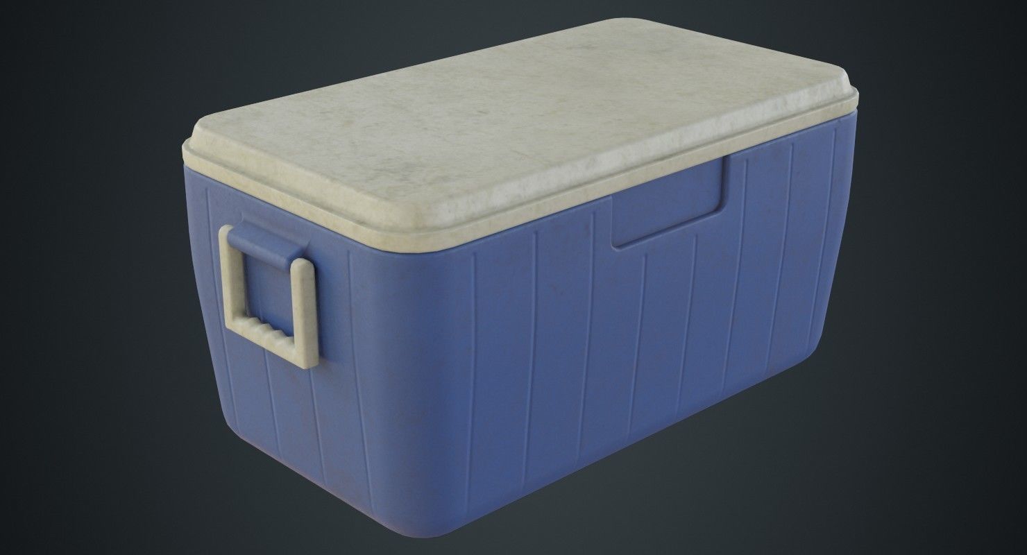 3D model Cooler 1B VR / AR / lowpoly CGTrader