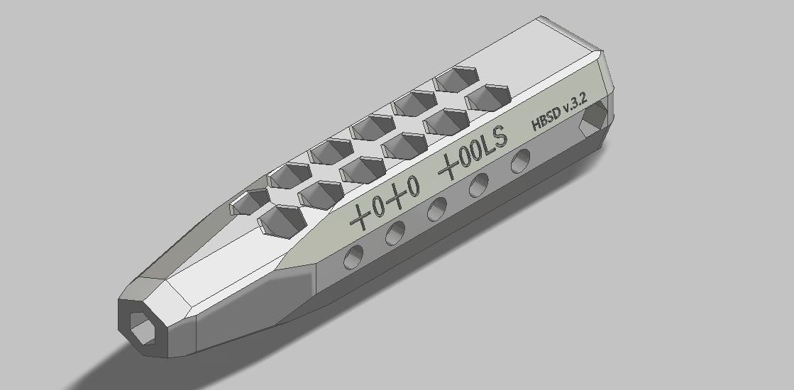 Hex bit screwdriver 3D model 3D printable CGTrader
