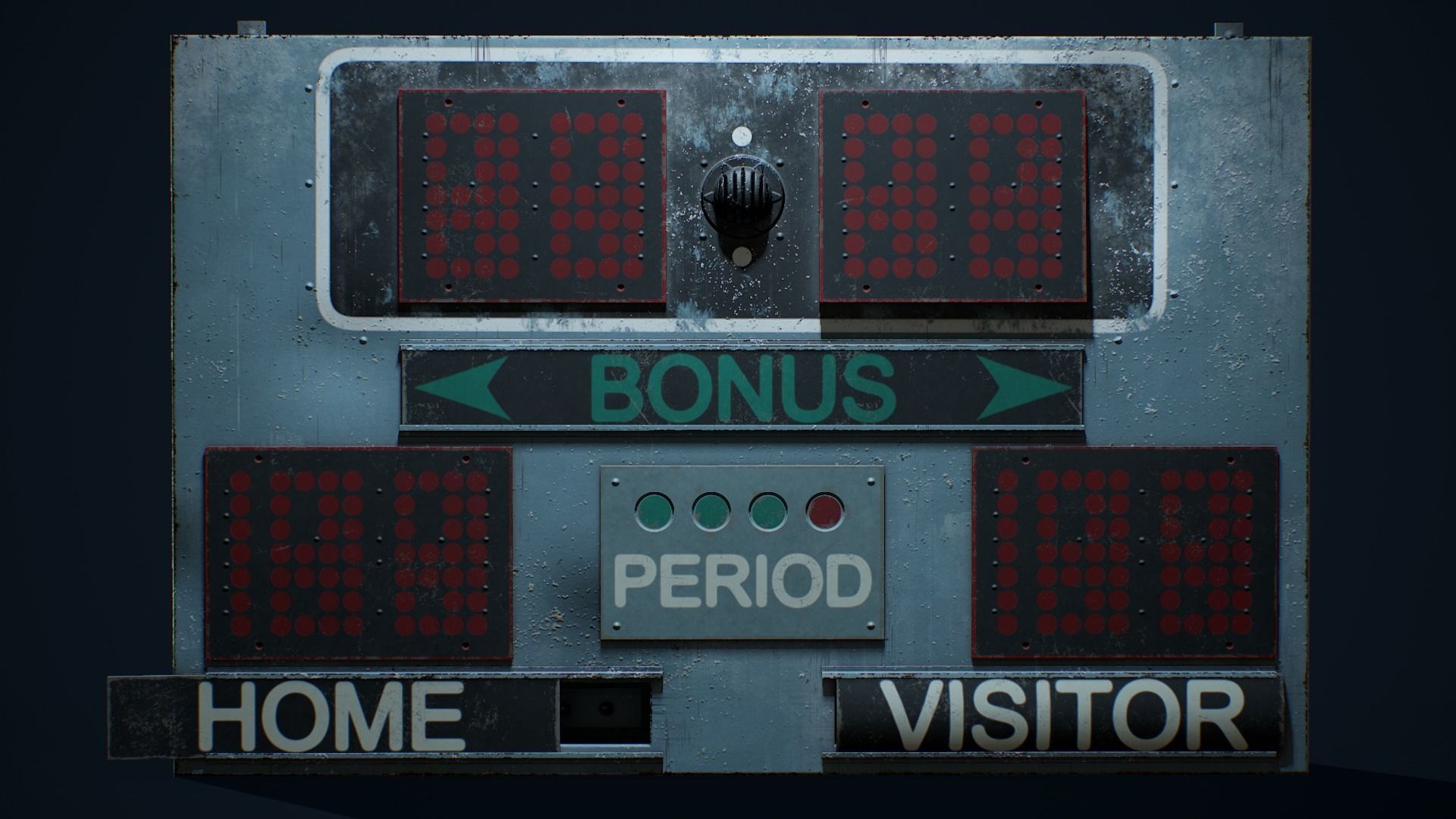 PBR Retro Basketball Scoreboard