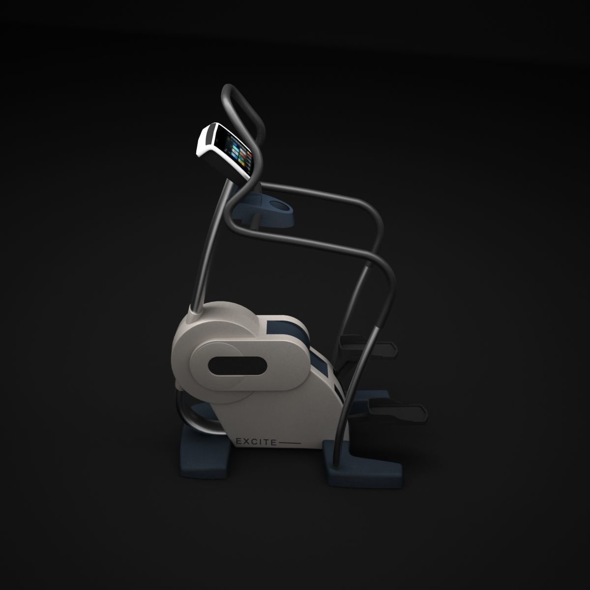 Step machine 3D model | CGTrader