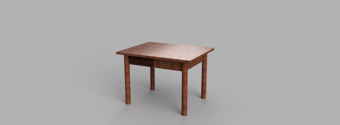 Table 3D model