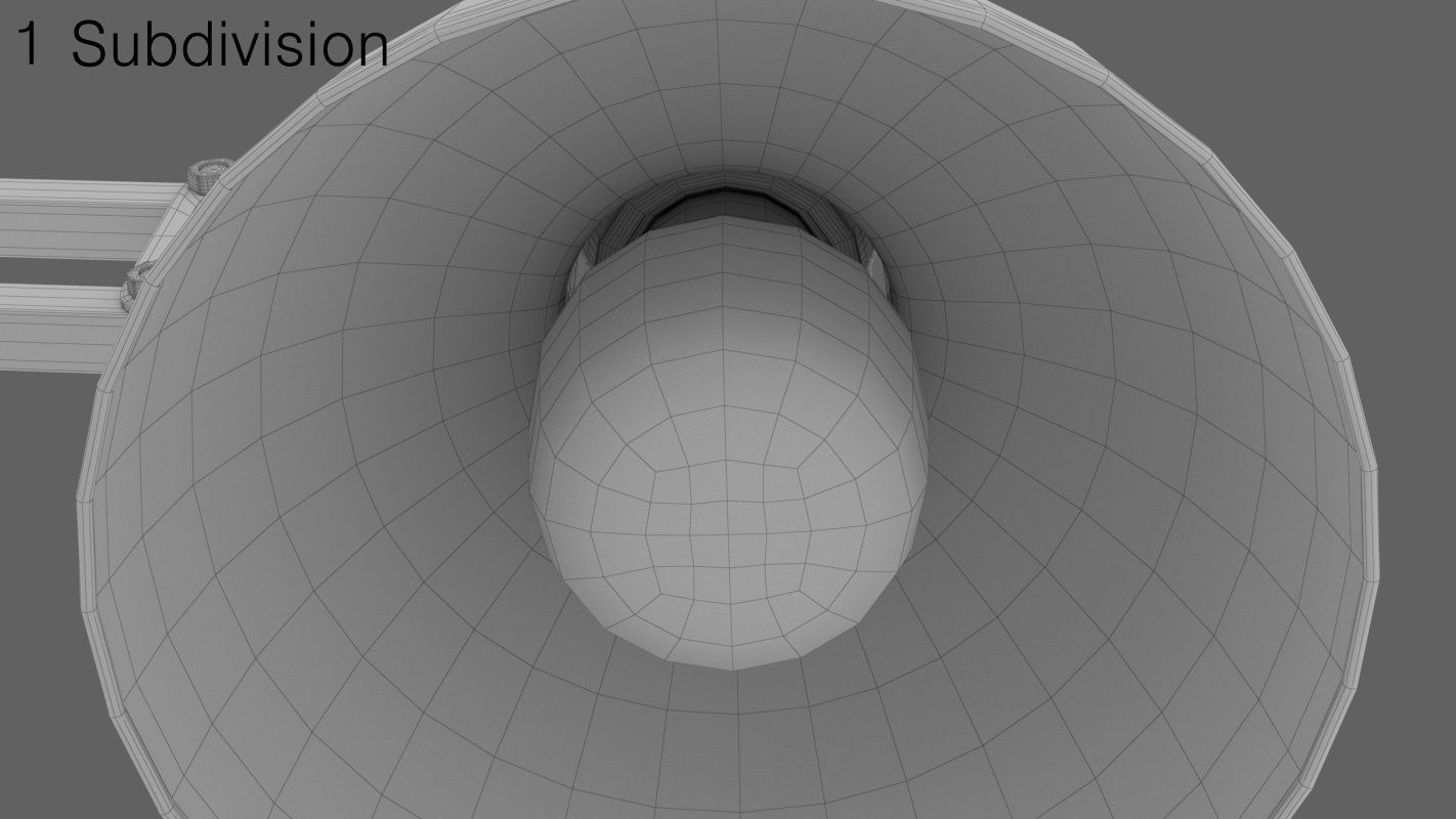 Swing Arm Lamp 3D model rigged CGTrader