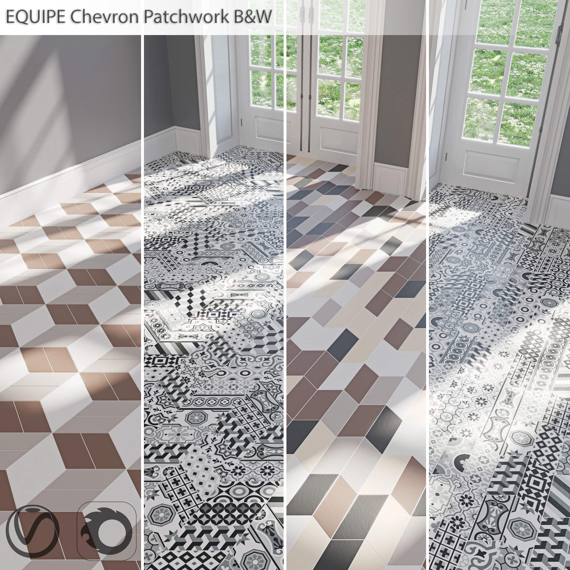 EQUIPE Chevron Patchwork