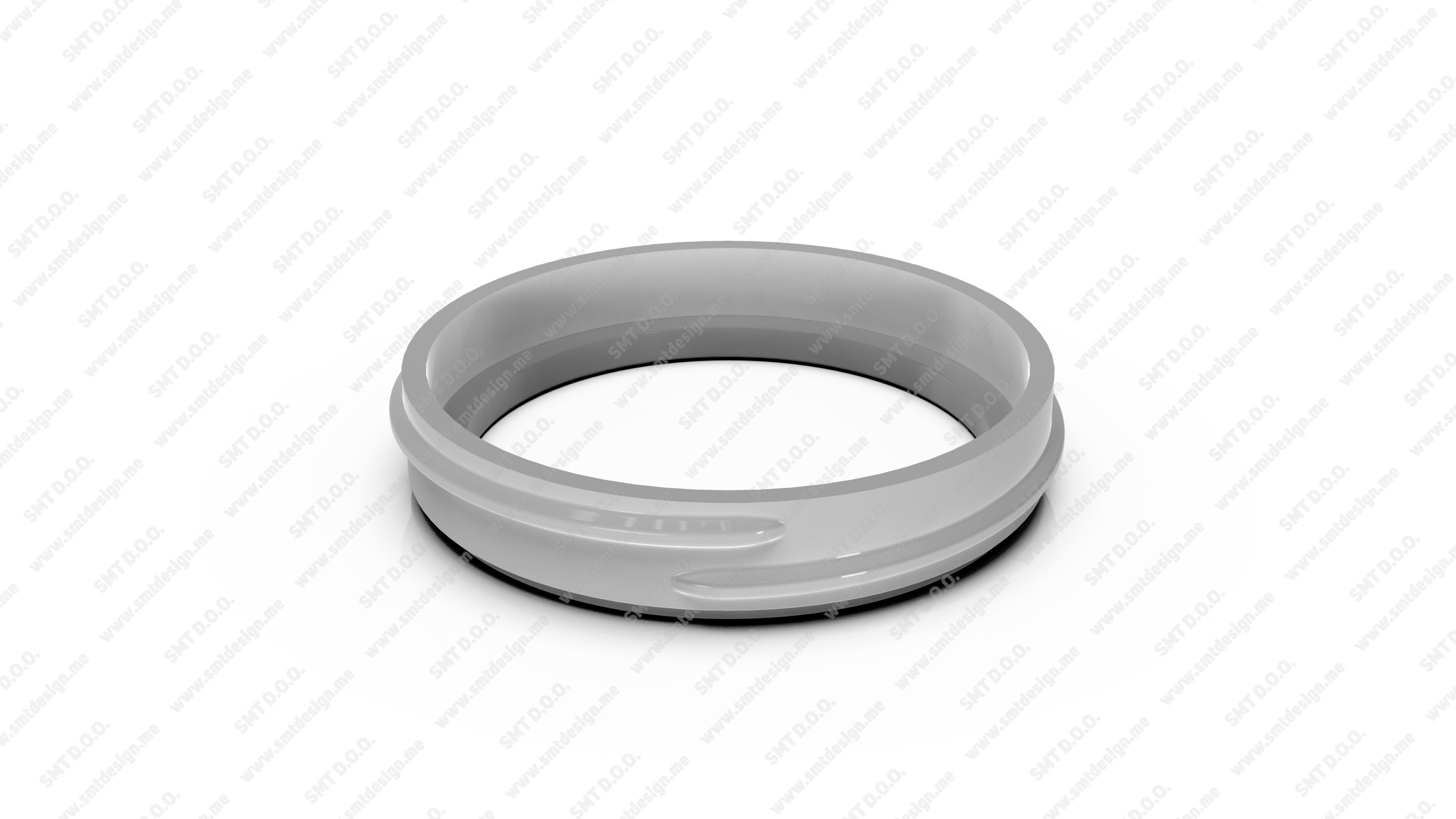 Neck of PET Preform - SP - 400 - 58 - L - BDF 3D model