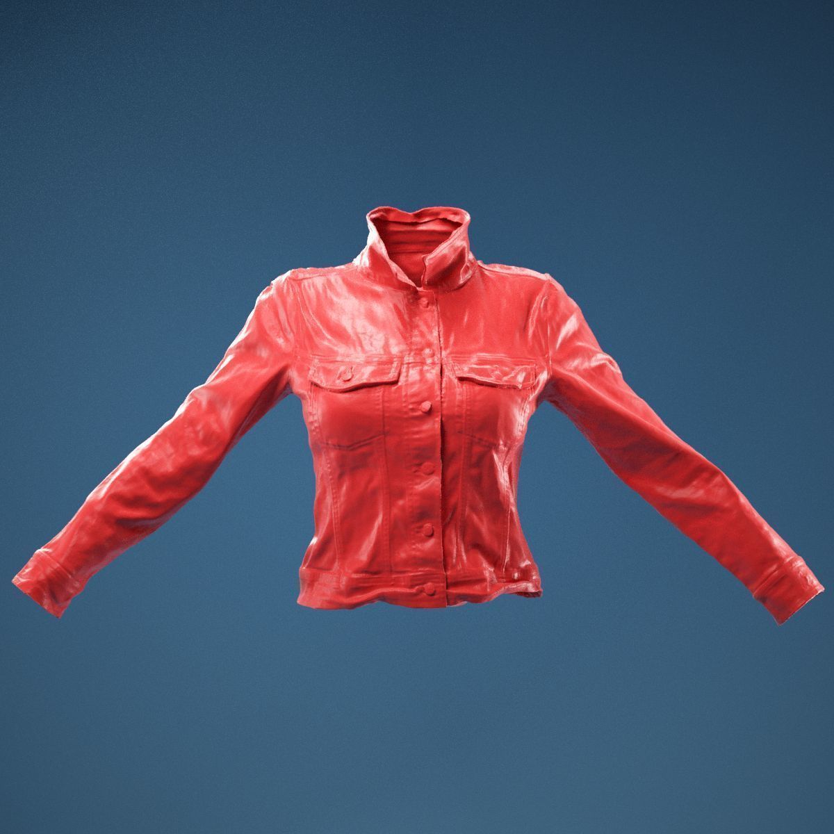 Tiny Jeans Jacket Closed 3D model