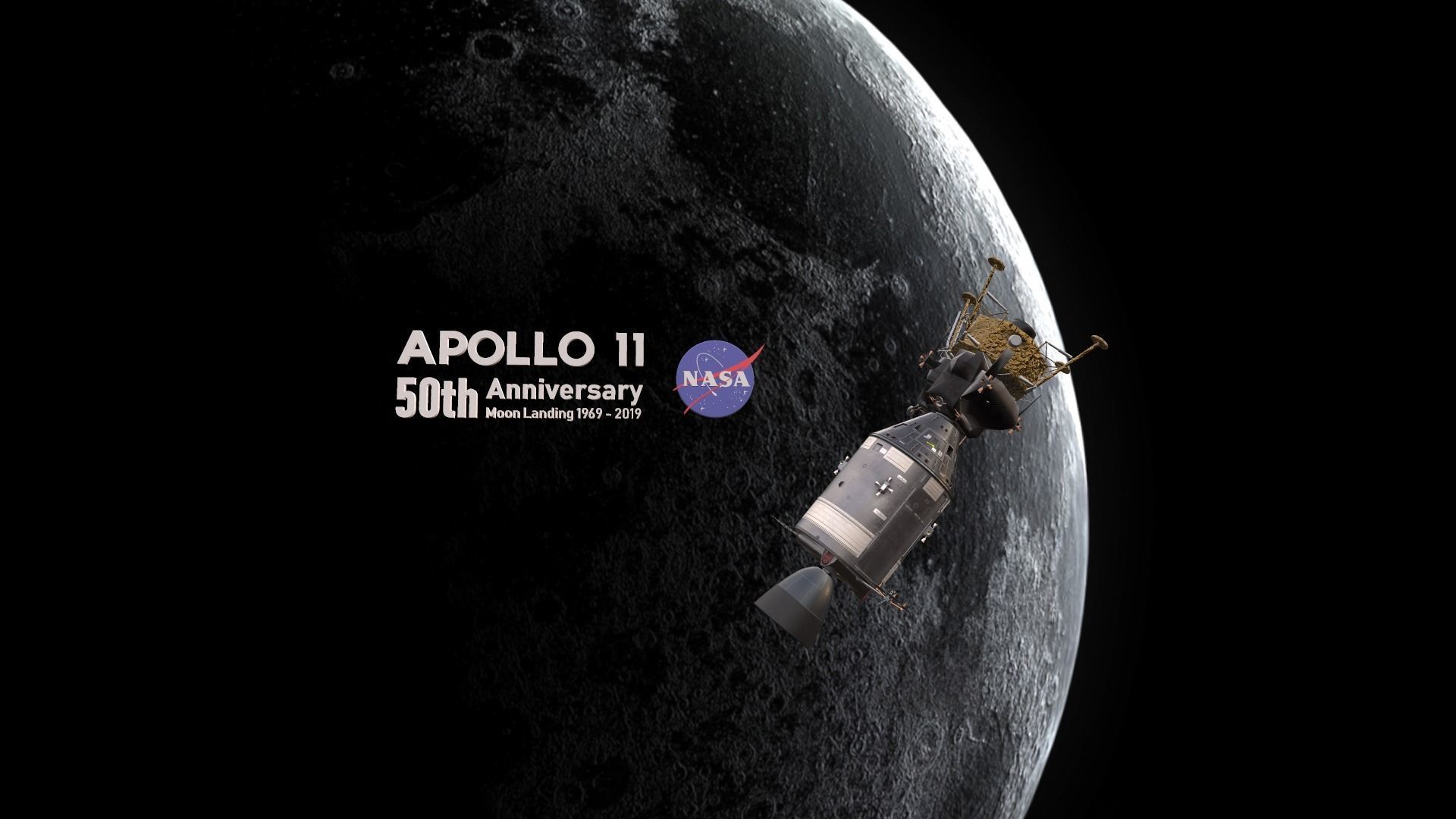 Apollo command Service module and Lunar Module