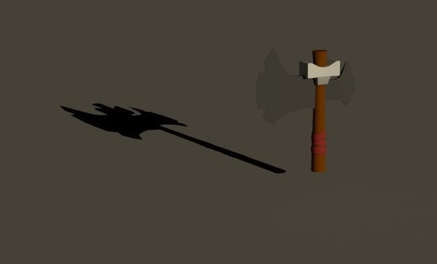 Axe for war 3D model