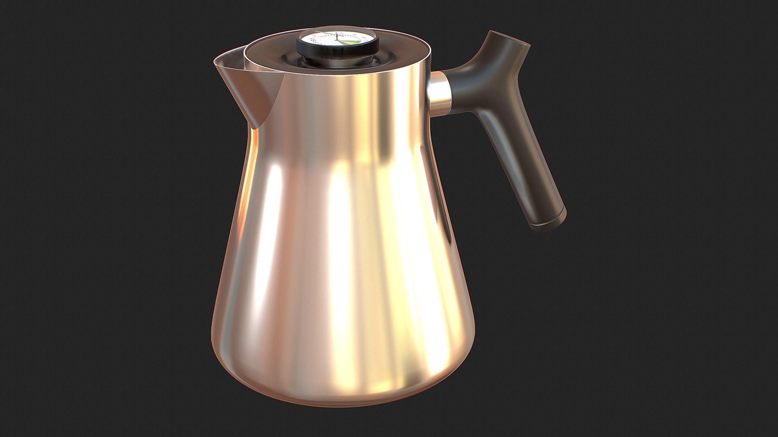 Fellow Raven Stovetop Tea Kettle 3D model CGTrader