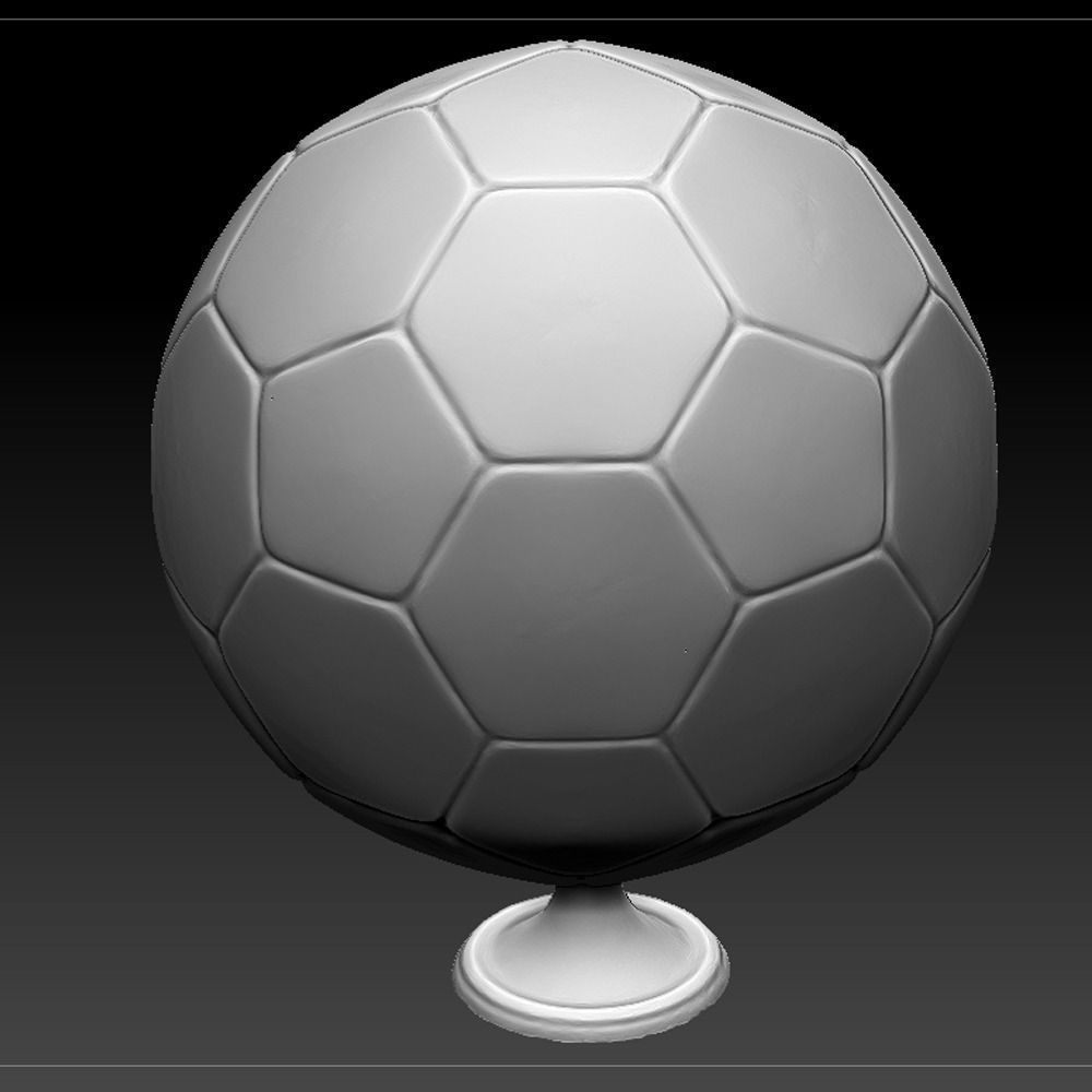 Soccer Ball 3D model 3D printable CGTrader