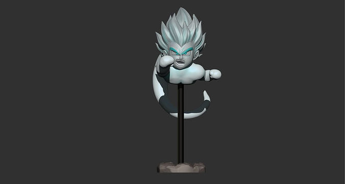 GotenKS Ghost version 01 from Dragon Ball Z 3D model 3D printable ...