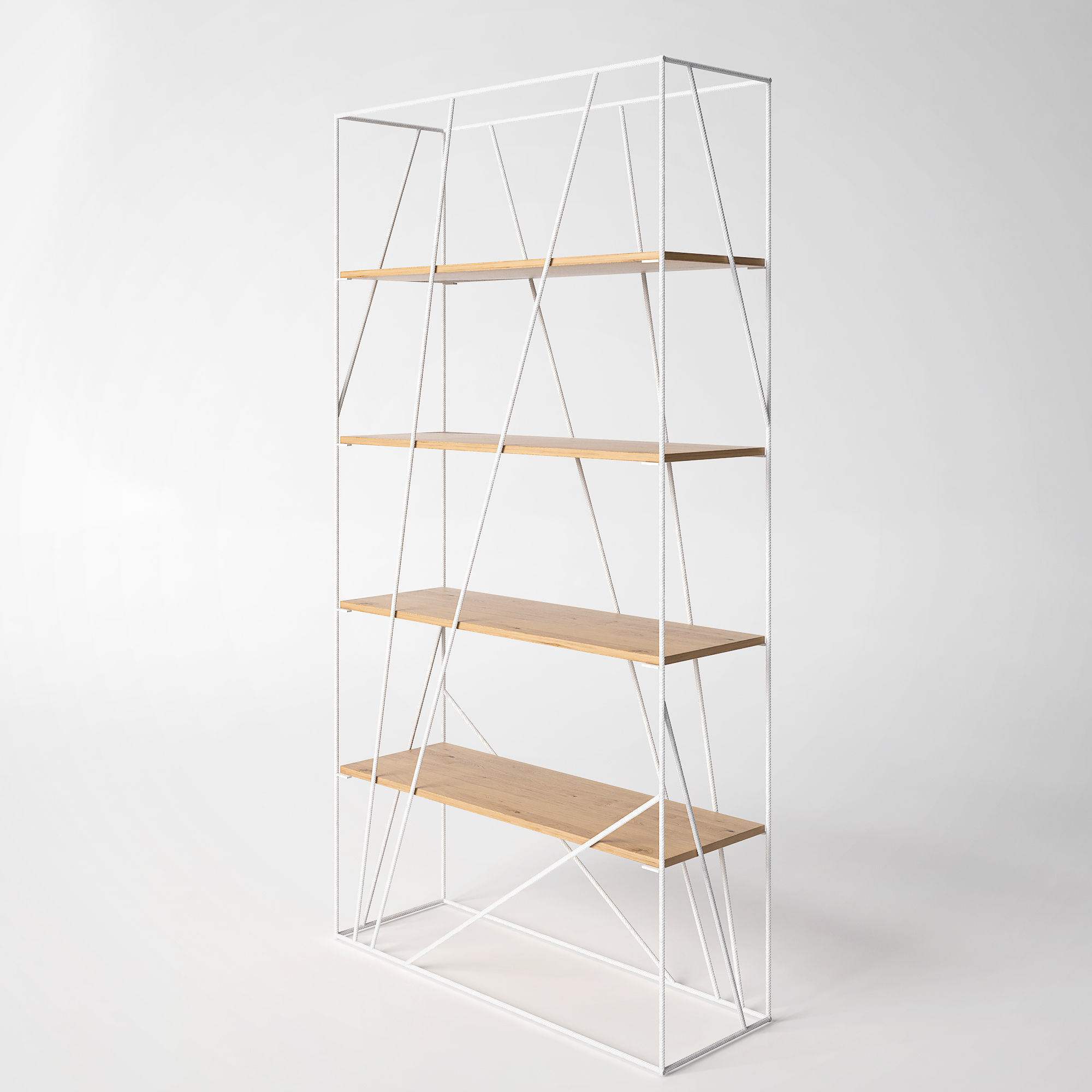 3d rebar shelf industrial design cgtrader