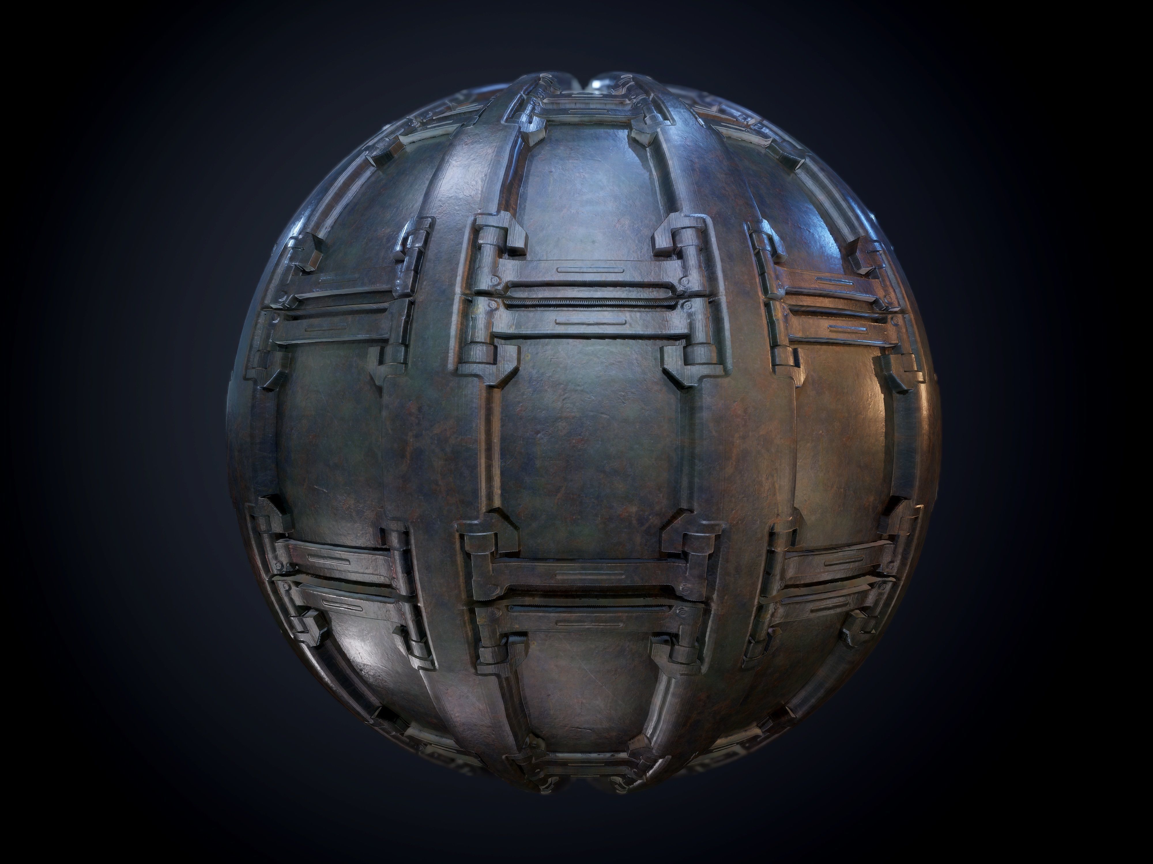 Sci-Fi Military Seamless PBR Texture 61 Texture | CGTrader