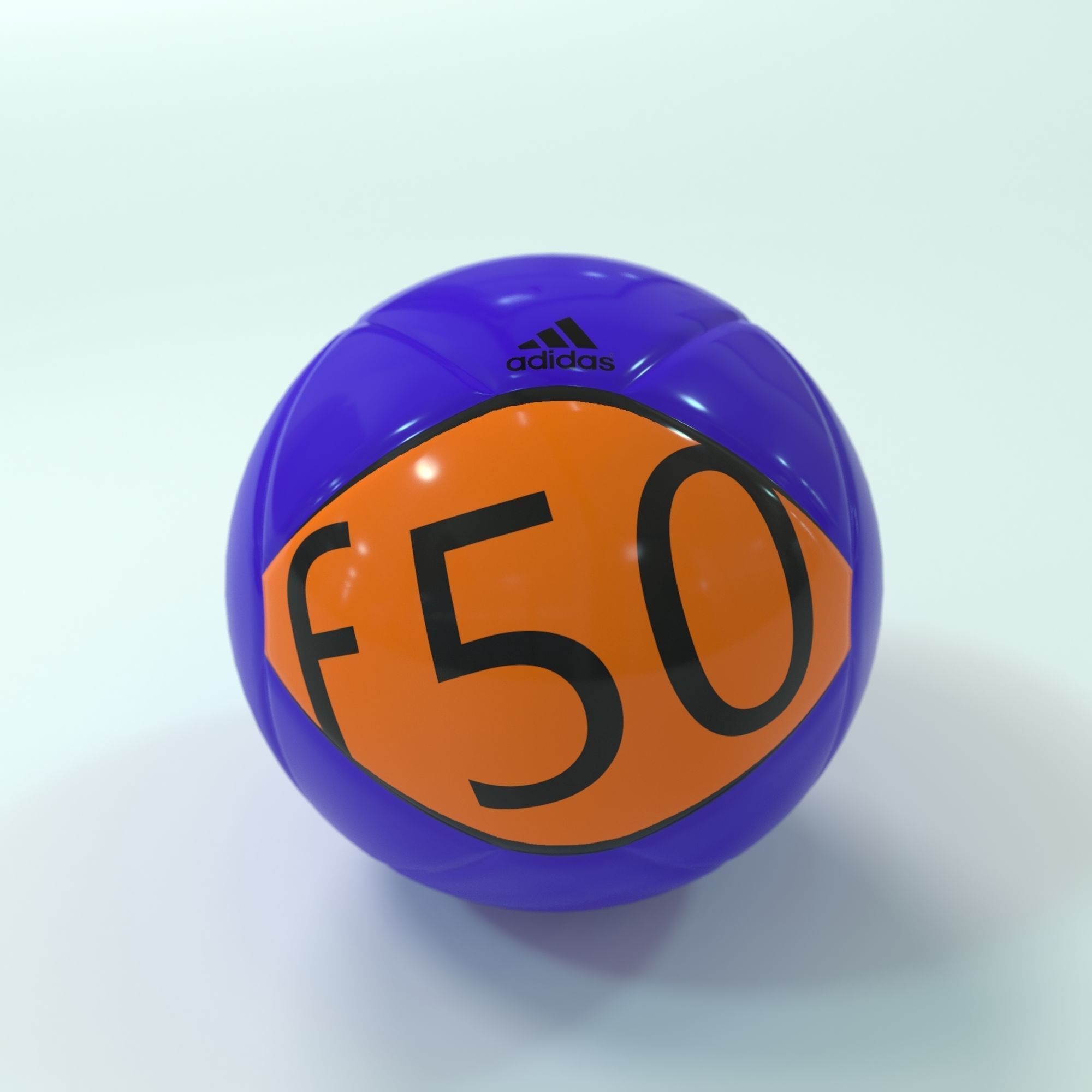 3D model Adidas Performance F50 XITE II Soccer Ball VR / AR / lowpoly