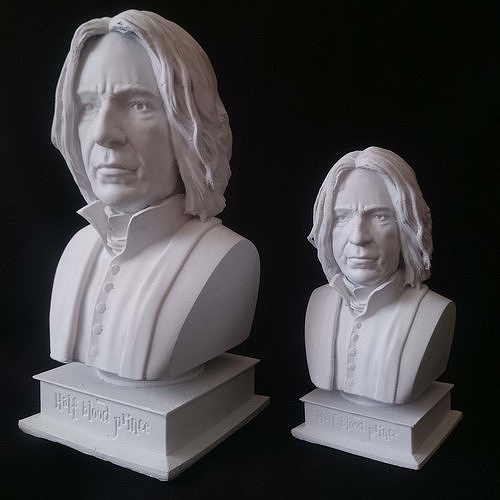 Severus Snape Alan Rickman Half-blood prince Harry Potter 3D model 3D printable | CGTrader
