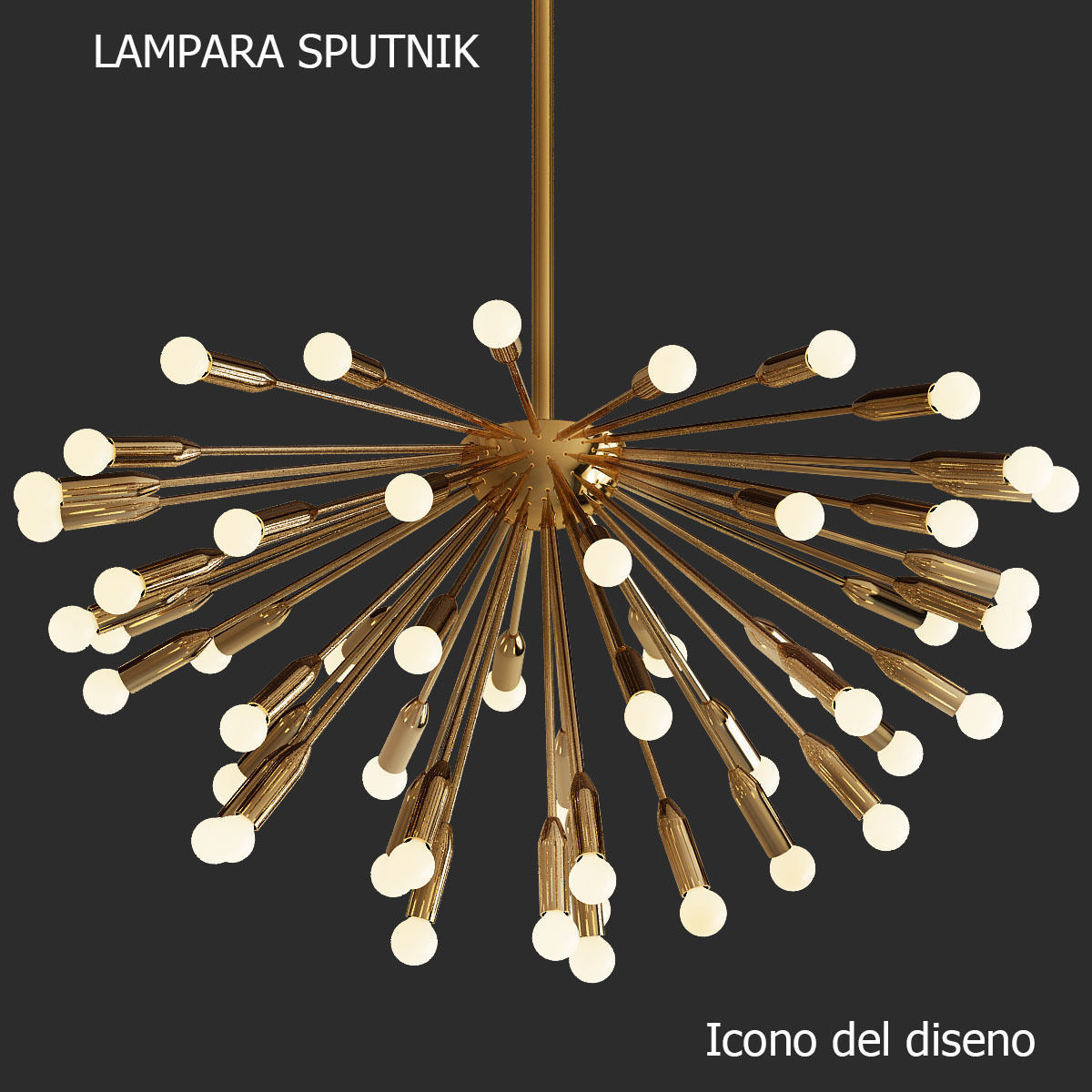 LAMPARA SPUTNIK Icono del diseno