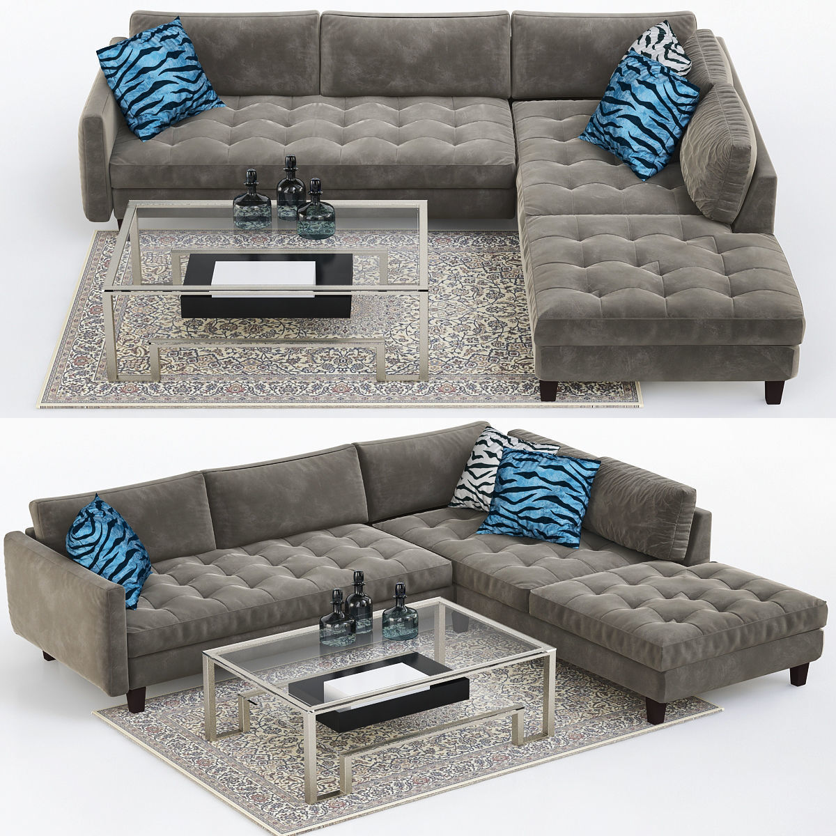 Z Gallerie Sectional Sofa