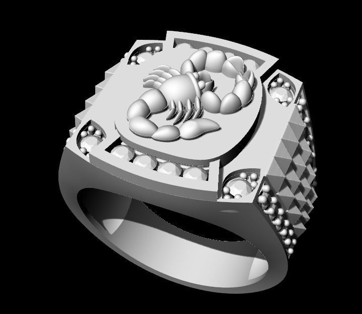 MEN RINGS 3D model