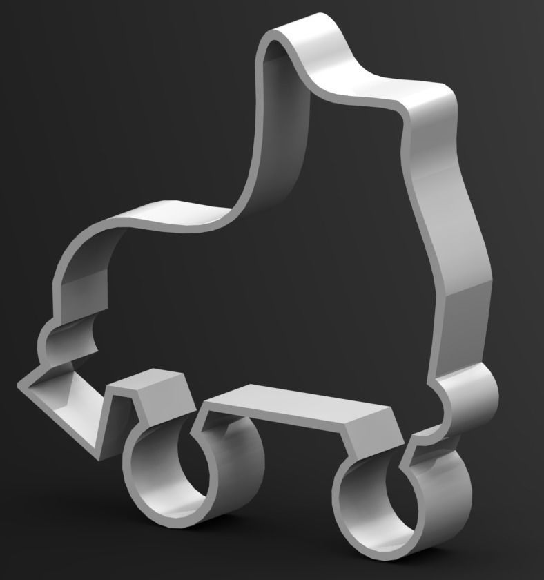 Roller Skates Cookie Cutter
